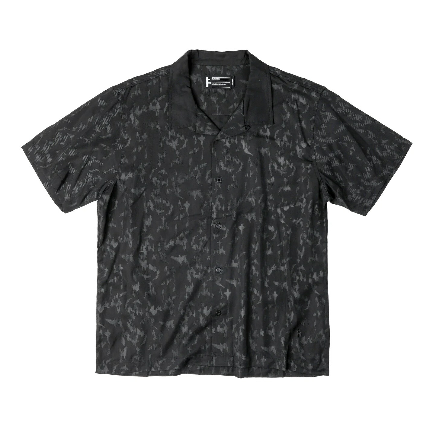 FORMER MERCHANDISE \"MARILYN DIFFUSE SS SHIRT\"" - BLACK"