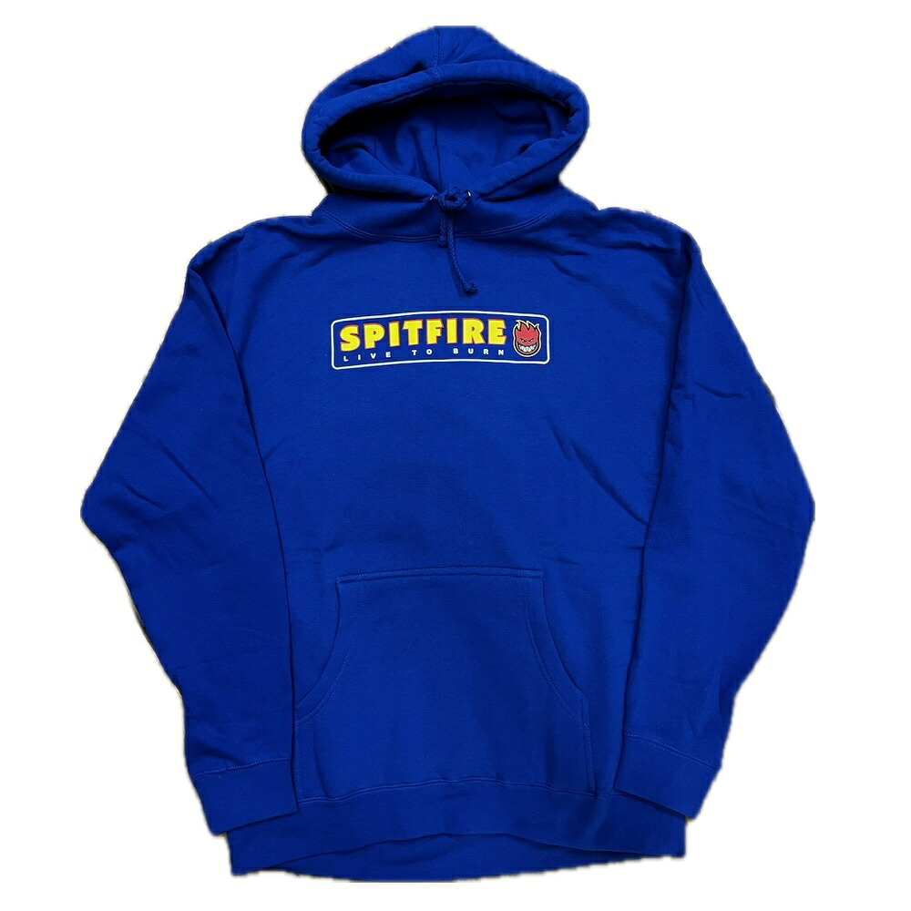 SPITFIRE WHEELS "LTB PULLOVER HOODIE " - BLUE｜DUSK