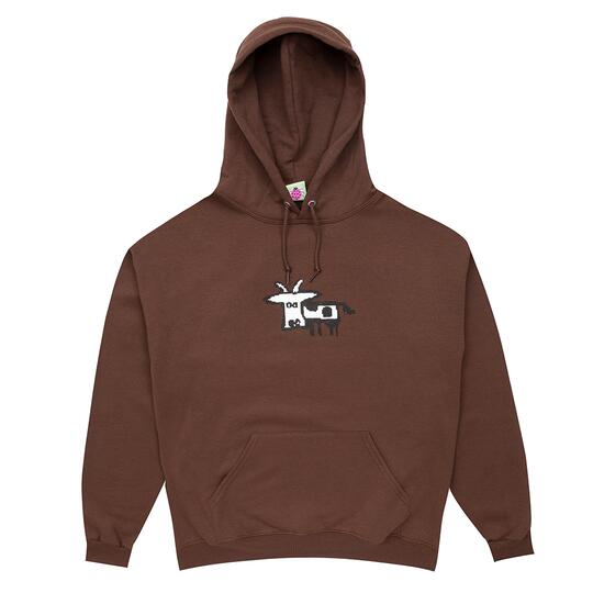FROG SKATEBOARDS \"PURE COW HOODY\" - BROWN