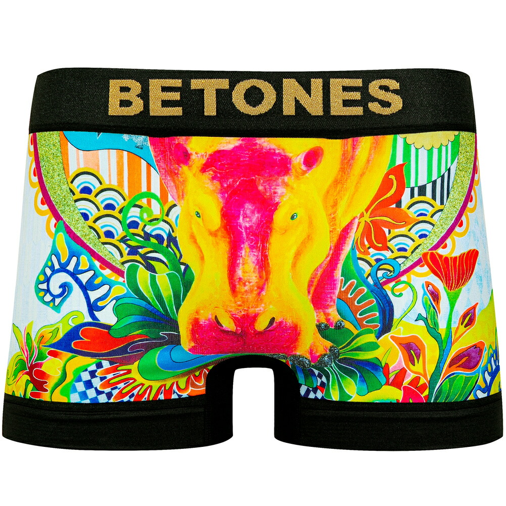 楽天市場 Betones ビトーンズ メンズ ボクサーパンツ Fujiyoshi Brother S コラボ Hippo ローライズ アンダーウェア ブランド 男性 下着 誕生日 プレゼント Dwears
