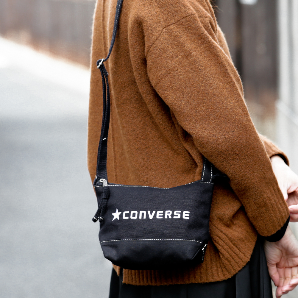 converse canvas messenger bag