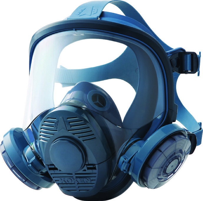 興研】 防毒マスク 1721HG-02型 防じん防毒併用タイプ【ガスマスク