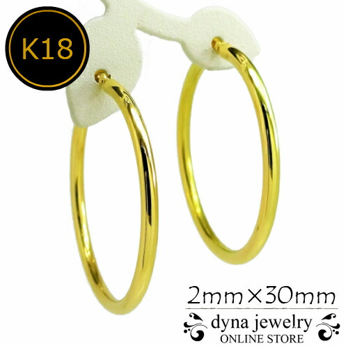 楽天市場】Pt900 プラチナ パイプ フープピアス 2mm×30mm メンズ
