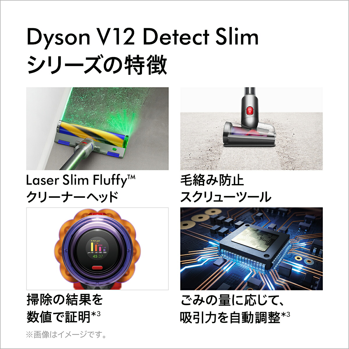 ダイソン Dyson V12 Detect Slim Total Clean サイクロン式 コードレス 