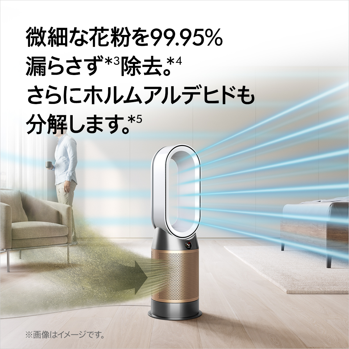 ダイソン Dyson Purifier Hot Cool Formaldehyde HP09 WG 空気清浄