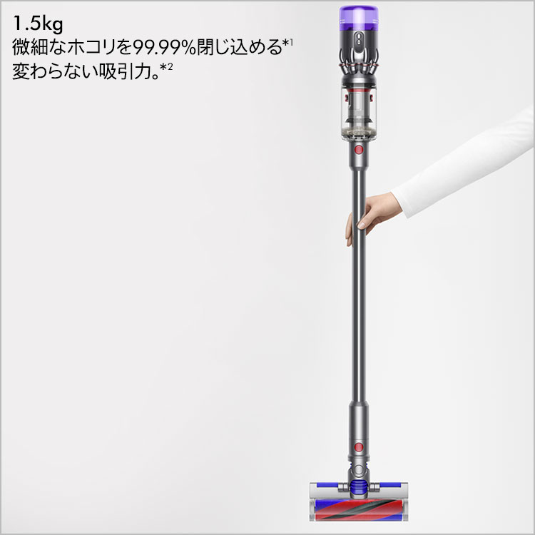 最軽量モデル】ダイソン Dyson Micro 1.5kg Complete サイクロン式 