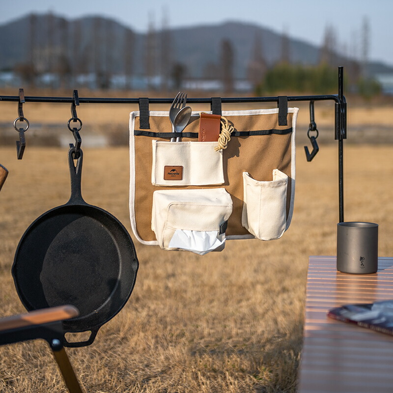 【NatureHike】カトラリーケース食器収納バッグ収納ポケットツールロールポーチ保管バッグ工具袋布巻きキャンプ車中泊アウトドアBBQ登山