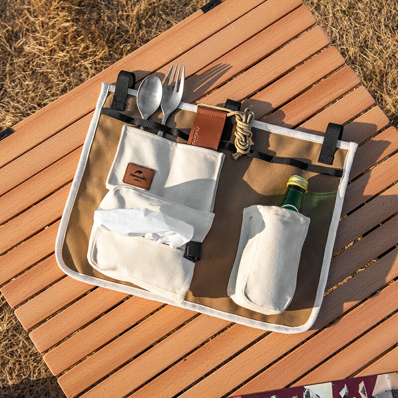 【NatureHike】カトラリーケース食器収納バッグ収納ポケットツールロールポーチ保管バッグ工具袋布巻きキャンプ車中泊アウトドアBBQ登山
