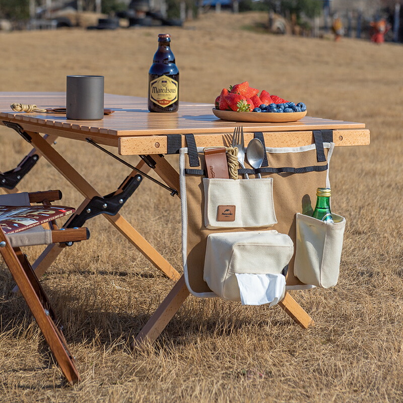 【NatureHike】カトラリーケース食器収納バッグ収納ポケットツールロールポーチ保管バッグ工具袋布巻きキャンプ車中泊アウトドアBBQ登山