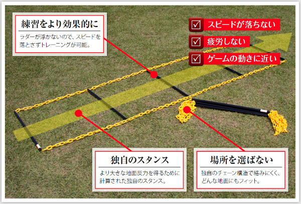 楽天市場 タニラダーアドバンスド シングルセット サッカー版 Dvdセット ラダートレーニング サッカー トレーニング イースリーショップ