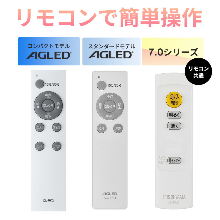 ★楽天1位獲得★シーリングライト 6畳 8畳 12畳 LED ledシーリングライト 調光 調色 リモコン付 アイリスオーヤマ 照明 リビング 省エネ 取付簡単 コンパクトモデル スタンダードモデル ACL 節電コンパクトモデル CEP 五つ星節電モデル CEA *