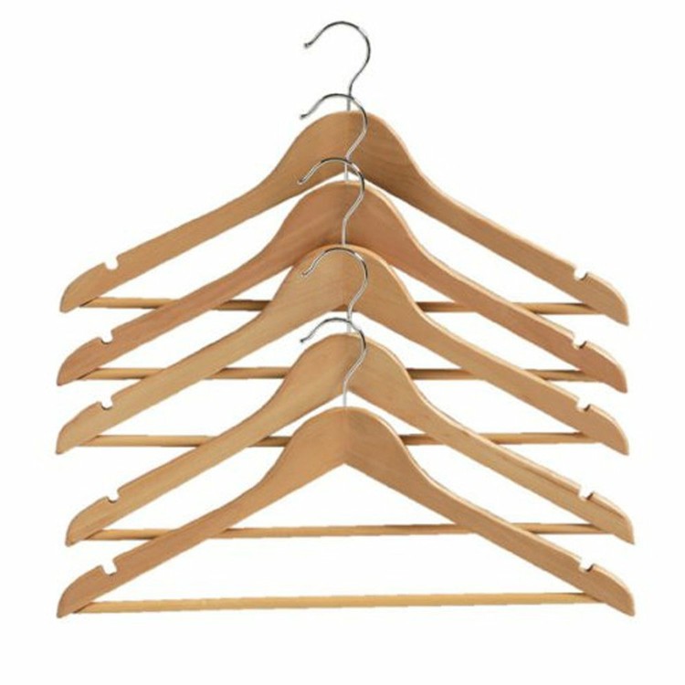 ISAIA 木製ハンガー 5本セット ISAIA 木製ハンガー 5本セット