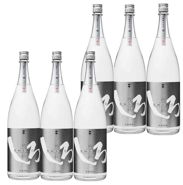 高橋酒造 白岳 吟麗しろ 25度 1800ml 6本 人吉 こめ焼酎 1ケース 1.8L｜リカーズ　アルマ