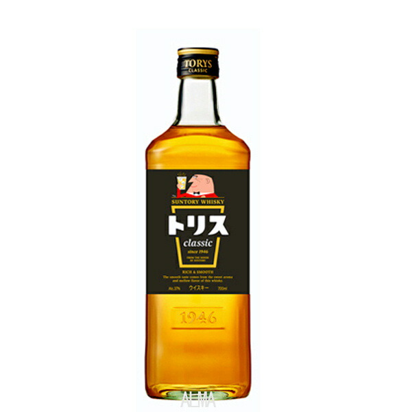 サントリー - 古酒　サントリー トリス ウィスキー 700ml 37% 楽天市場】サントリーウイスキー トリス クラシック 37度 700ml