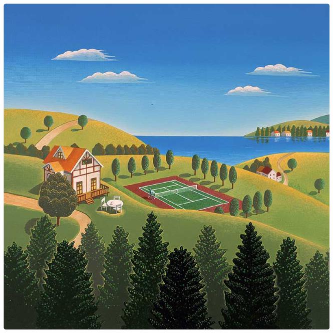 壁掛けアート アートパネル イラストレーター 高橋宣孝 風景画 たかはしのぶたか 壁掛けアート アートパネル イラストレーター 高橋宣孝 風景画 たかはしのぶたか