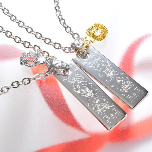 【名入れ専門】【名入れ プレゼント】 【ペアセット】冬季限定-ロングネックレス（いつも一緒） 7,848円