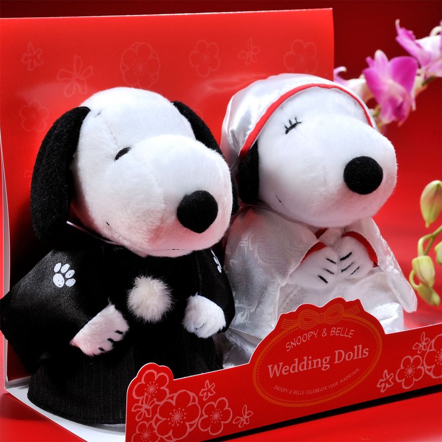 名入れ 財布 ギフト プレゼント 電報 結婚記念 ウエディング 新郎新婦 和装 Snoopy お祝い 木製シンプルフォトフレーム スヌーピーとベルの ウエディング和装ドール 名入れギフト専門 エンジェリック名入れ ギフト 和装 結婚記念 新郎新婦 Snoopy 和装