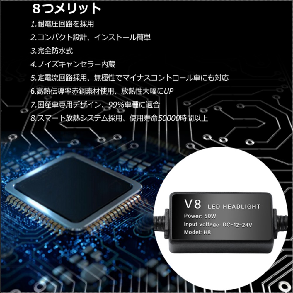 楽天市場 送料無料 実用新案取得 Ledヘッドライト H4 Hi Lo H7 H8 H9 H11 H16 Hb3 Hb4 車検対応 lm 50w Philips Zesチップより明るくvlチップ搭載 ホワイト 6500k 2個 E Auto Fun 楽天市場 送料無料 実用新案取得 Ledヘッドライト H4 Hi Lo H7 H8 H9 H11 H16 Hb3 Hb4 車検対応 lm 50w Philips Zesチップより明るくvlチップ搭載 ホワイト 6500k 2個 E Auto Fun
