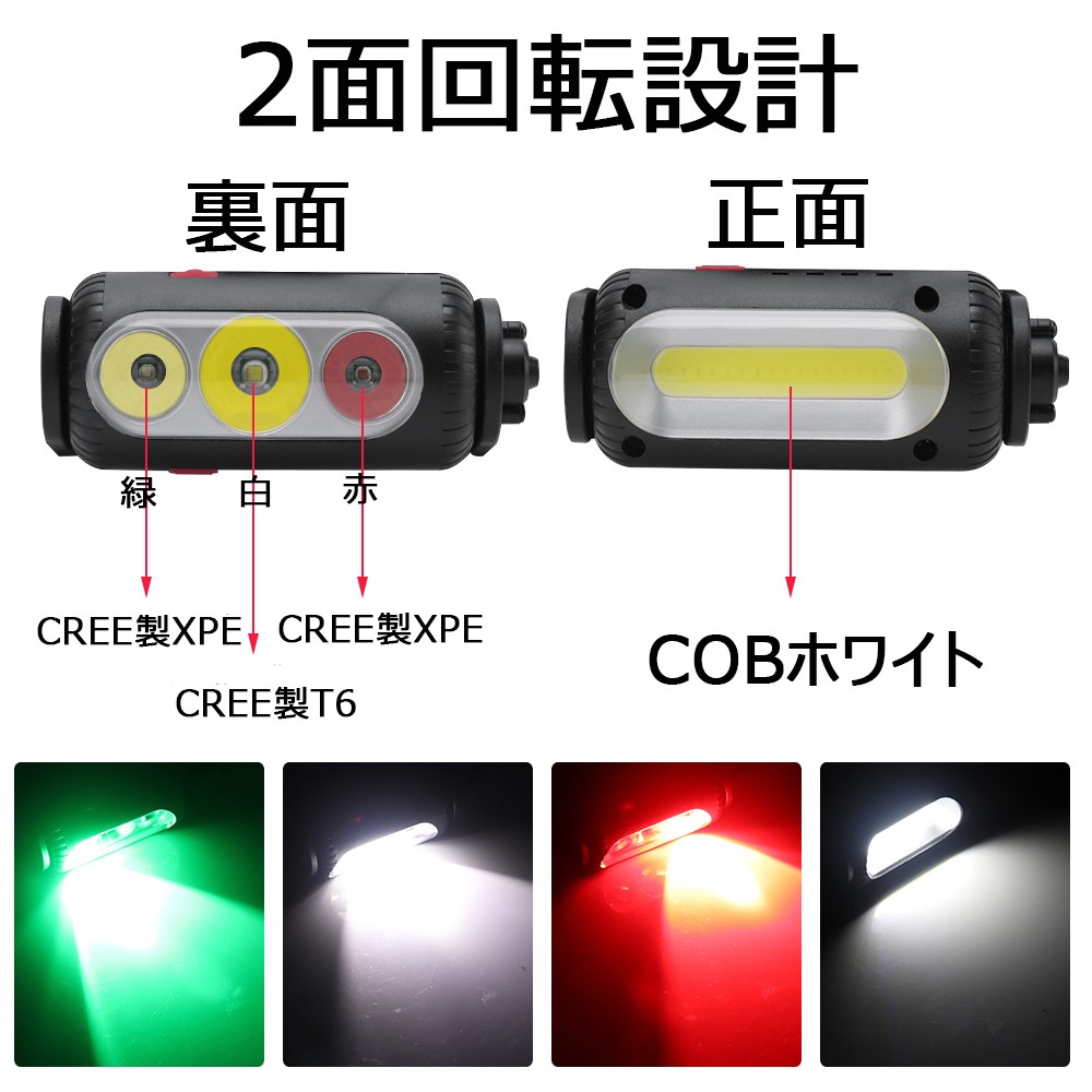 楽天市場 5 1限定 P最大12倍 Ledヘッドライト 充電式 電池付属 ヘッドランプ 軽量 両面回転式 8000ルーメン 8モード 角度調節 アウトドア キャンプ 防災 登山 夜釣り 作業 E Auto Fun