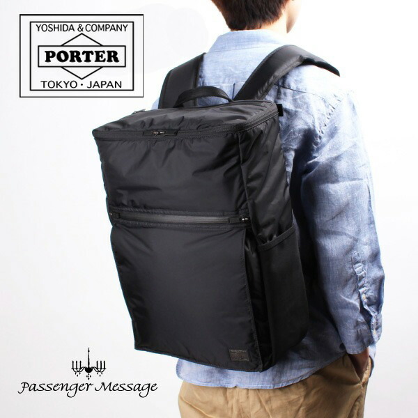 ファッションデザイナー バックパック リュック ノベルティプレゼント ポーター トライブ バックパック リュック デイパック メンズ ナイロン 軽量 吉田カバン Porter Tribe スマートフォンポケット タブレット Pc パソコン 高密度ナイロン 蒸れにくい 多機能バッグ