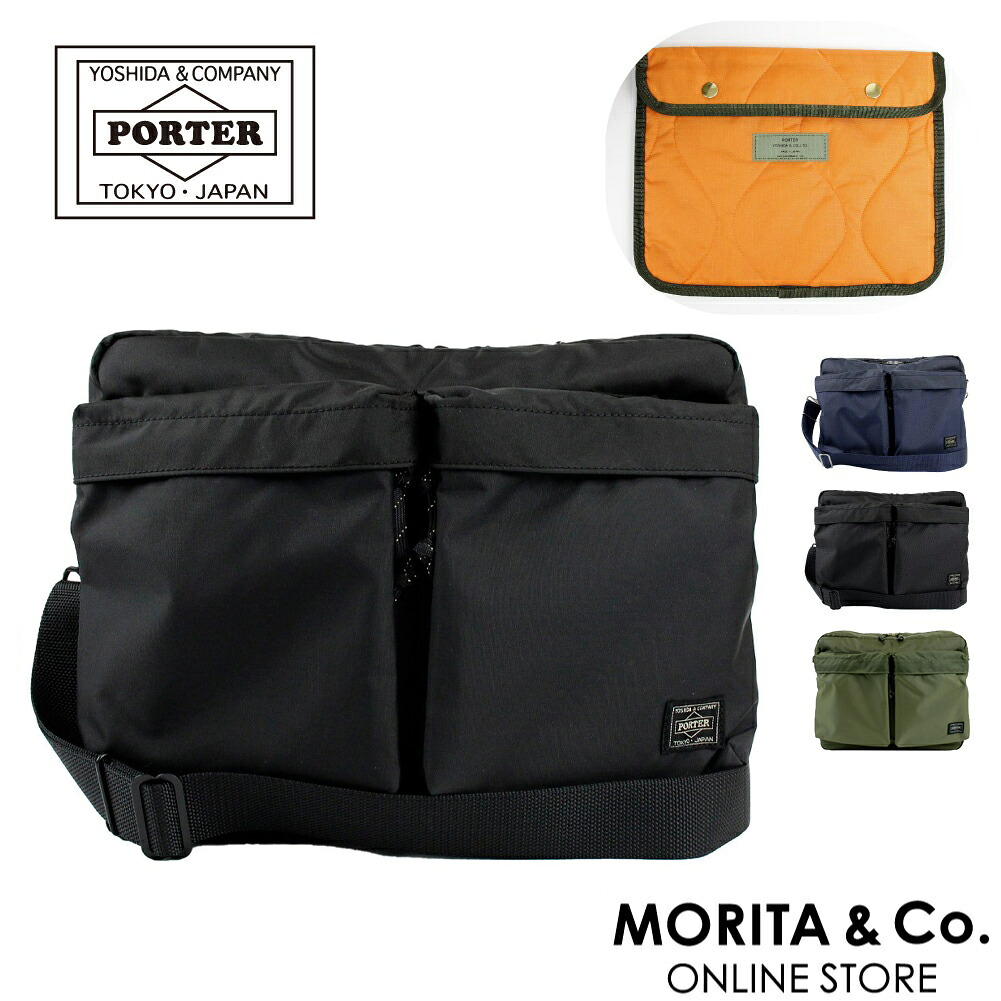 ポーター フォース ショルダーバッグ 855-07415 PORTER 吉田かばん ショルダー バッグ メンズ ブランド 使いやすい 撥水 丈夫 FORCE プレゼント｜MORITA＆Co. ONLINE STORE 29,700円