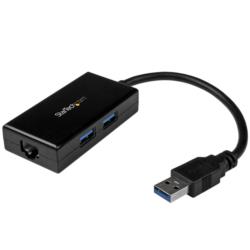 StarTech.com LANアダプター/USB 3.0/1x RJ45/10/100/1000 Mbps/2x USB-A(USB31000S2H) 目安在庫\u003d○