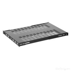 StarTech.com サーバーラック棚板/1U/19インチ/奥行49-97cm/放熱穴/最大150kg(ADJSHELFHDV) 目安在庫=○|いぃべあー 店