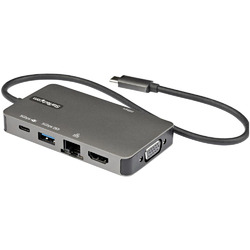ＳｔａｒＴｅｃｈ．ｃｏｍ USBマルチハブ/USB-C/4K30Hz HDMI又はVGA/100W PD/3x USB/LAN(DKT30CHVPD2) 目安在庫\u003d△
