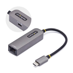 ＳｔａｒＴｅｃｈ．ｃｏｍ LANアダプター/USB-C/1Gbps 2.5Gbpsマルチスピード/100W PD(2GPD3-USB-C-ETHERNET) 目安在庫\u003d○