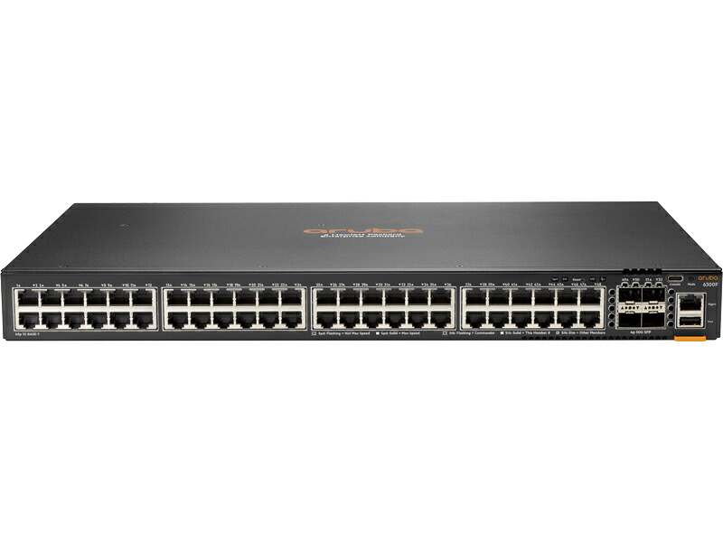 日本ヒューレット・パッカード HPE ANW CX 6300F 48G 4SFP56 Sw(JL667A#ACF) 目安在庫\u003d△