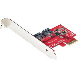 ＳｔａｒＴｅｃｈ．ｃｏｍ PCI Expressカード/x1/2x SATA 3.0/6Gbps/RAID無/ロープロ対応(2P6G-PCIE-SATA-CARD) 目安在庫\u003d△