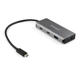ＳｔａｒＴｅｃｈ．ｃｏｍ USBハブ/USB 3.1/USB-C - 2xA+2xC/バスパワー/25cmケーブル(HB31C2A2CB) 目安在庫\u003d○