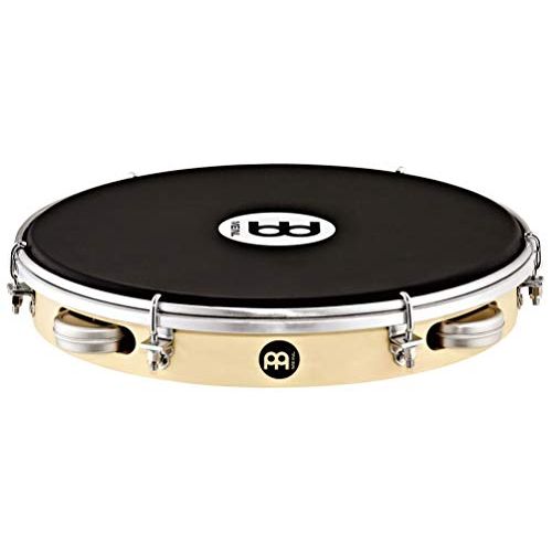 MEINL マイネル 10インチ shaker pandeiro poplar wood napa head(PAS10PW-NH) 仕入先在庫品