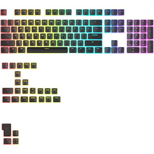 Glorious Glorious Aura V3 Keycaps Black - US - Retail 目安在庫\u003d△