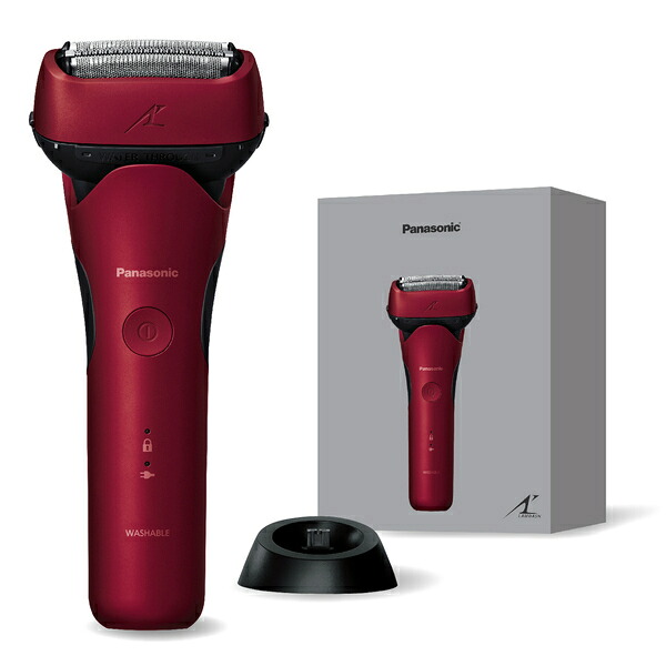 パナソニック(家電) Panasonic ラムダッシュ 3枚刃（レッド）(ES-L341D-R) 目安在庫=○｜いぃべあー　店