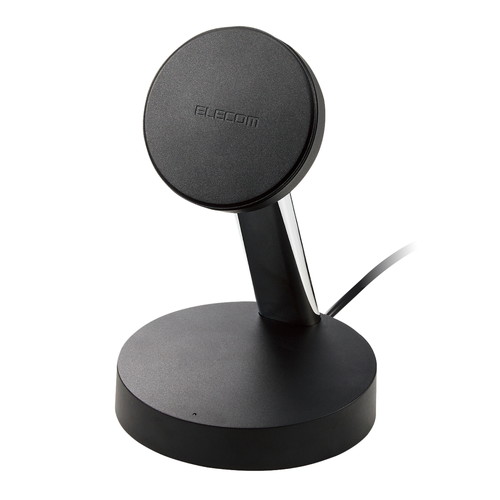 エレコム ELECOM ワイヤレス充電器 7.5W マグネット式 スタンドタイプ ブラック W-MS02BK メーカー在庫品