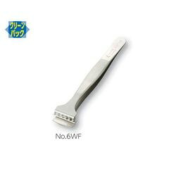 【楽天市場】IDEAL-TEK フラットピンセット 幅広 特殊鋼 (1本)(No.6WF) 目安在庫= [メール便対象商品]：いぃべあー 楽天市場店