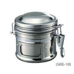 保存瓶 ステンレスフタ付き φ105×170mm 900mL CASS-10M (1個) 目安在庫\u003d△