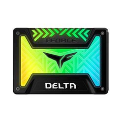 Team SSD T-Force Delta RGB 3D TLC 500GB Black(T253TR500G3C313) 目安在庫=△|いぃべあー 店