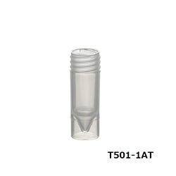 Simport サンプルチューブ（外ネジ） 自立型 1.2ml 1000個入 T501-1AT (1袋(1000個 目安在庫\u003d△