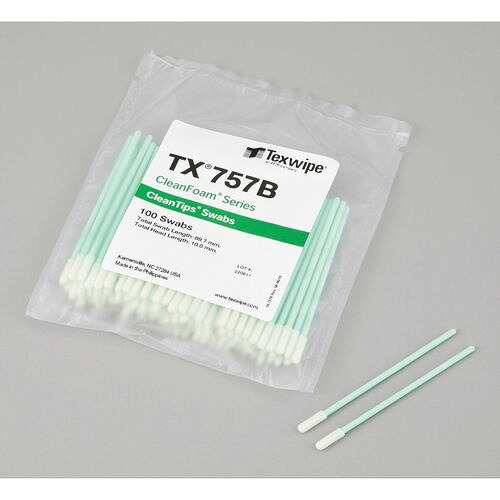 テックスワイプ（Texwipe） クリーンフォームスティック (1袋(100本×5袋入り))(3-6488-04) 目安在庫\u003d△ 16,142円