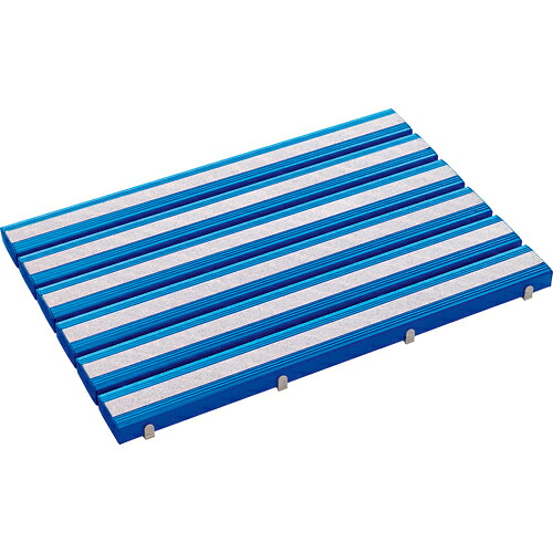 テラモト 抗菌滑り止め安全スノコ(完成品)600&times;1800mm 青 1枚(MR-098-445-3) 目安在庫=○｜いぃべあー　店