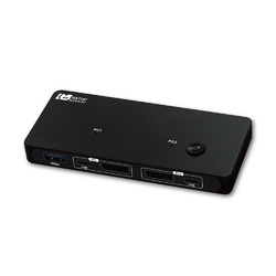 ラトックシステム 8K30Hz対応 DisplayPortパソコン切替器(RS-260DP-8K) 目安在庫\u003d△