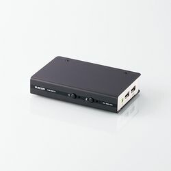 楽天市場】エレコム パソコン切替器（DVI対応/BOX型/4ポート