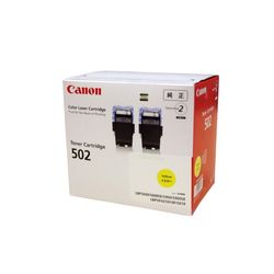 純正品 Canon キャノン CRG-502YEL2P トナーカートリッジ502 2P イエロー (9642A003) 目安在庫=△|いぃべあー 店