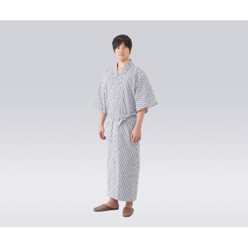 オオサキメディカル ガーゼ寝巻 男性用L (1枚)(8-6550-03) 目安在庫\u003d△