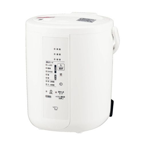 象印マホービン ZOJIRUSHI スチーム式加湿器(EE-RU35-WA) 目安在庫=△【数量限定】｜いぃべあー　店 12,474円