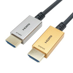 ホーリック horic 光ファイバー HDMIケーブル 20m ゴールド/シルバー(HH200-077GSB) メーカー在庫品|いぃべあー 店