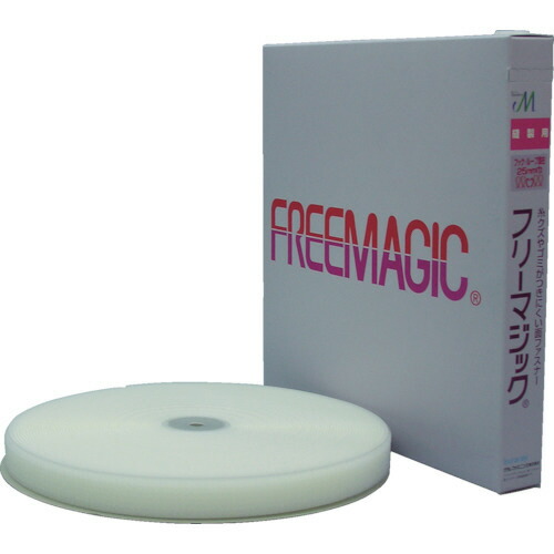 ユタカメイク フリーマジック切売り箱 25mm×25m ホワイト 1個(PG-511F) 目安在庫\u003d○