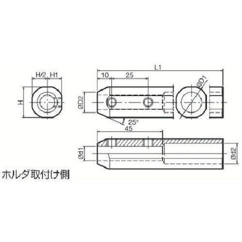 京セラ 内径加工用ホルダ 1個(SHA0820-120) 目安在庫\u003d○